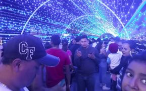 Encienden luces de navidad en Jinotepe