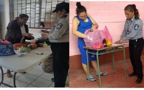 Presas terroristas y golpistas reciben paquetes de productos de primera necesidad