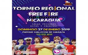 Primer Torneo Centroamericano de FREE FIRE en Nicaragua
