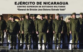 Ejército de Nicaragua realiza ceremonia de traspaso de mando del Centro Superior de Estudios Militares