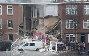 Reportan una explosión y el colapso de varios edificios en La Haya