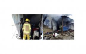 Bomberos atendieron incendios en Managua y Sébaco