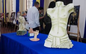 Primera exposición de arte en celebración al 136 aniversario de Jinotepe