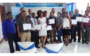 Caribe Norte: Gradúan a técnicos especializados en agua y saneamiento rural