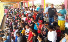 El equipo Costa Caribe se enfrentó a Chontales en un estadio lleno