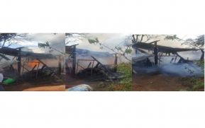 Bomberos controlan incendio en vivienda en Ocotal