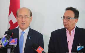 Secretario general de la Organización Marítima Internacional arriba a Nicaragua
