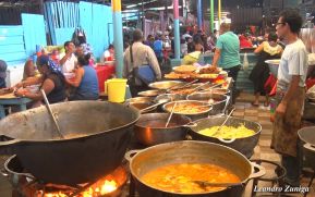 La sopa de queso, el platillo más cotizado en los comedores del mercado Oriental