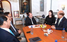 Comandante Daniel se reúne con Secretario General de la Organización Marítima Internacional, Señor Kitack Lim
