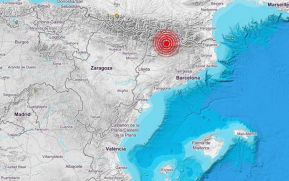 Se registra un terremoto de magnitud 4,3 en España, con epicentro en Lérida
