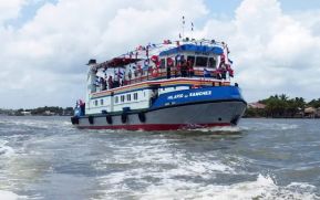 Inauguran embarcación Hilario Sánchez en Bluefields