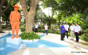 Directivos de agencia de prensa cubana de visita en Nicaragua
