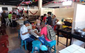 Área de cocina del mercado Guanuca de Matagalpa con un nuevo rostro