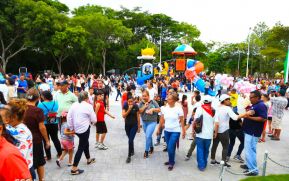 Parque de la Familia y Comunidad en Estelí es inaugurado en el Día de la Alegría