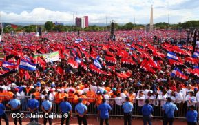 Nicaragua celebra el 40 Aniversario del Triunfo de la Revolución Popular Sandinista