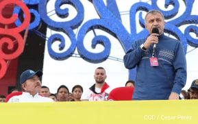 Presidente de Osetia del Sur, exalta Aniversario del triunfo de la Revolución Sandinista