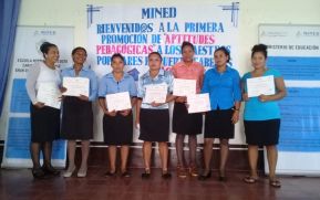 Mined gradúa a maestros indígenas especialistas en aptitudes pedagógicas en el Caribe Norte