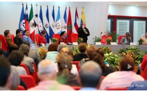 Presidente Daniel con Diputados del PARLACEN (28 de Agosto del 2019)