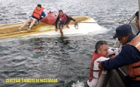 Fuerza Naval realizó búsqueda, salvamento y rescate de la tripulación de la embarcación Tiburón 26