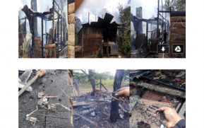 Incendio consume vivienda en Blufields