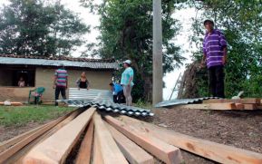 Gobierno Sandinista brinda acompañamiento solidario a familias afectadas por lluvias