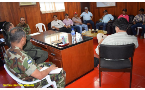 Ejército de Nicaragua se reúne con productores cafetaleros de Matagalpa y Jinotega