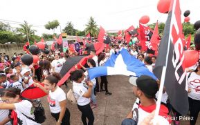 Conmemoran 42 años de Octubre Victorioso en el departamento de Masaya