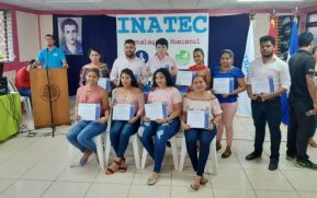 Tecnológico entrega Certificados a Protagonistas de Diriamba