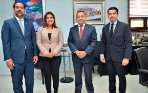 Embajadora de Nicaragua en República Dominicana realiza visita de cortesía al Instituto Dominicano de Aviación Civil