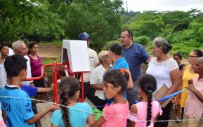Alcaldía de Nagarote inaugura pozo de agua en comunidad Candelaria