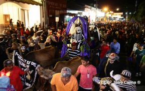 Masaya disfrutó de la tradicional procesión de los agüizotes