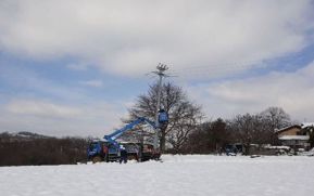 Más de 300 mil hogares sin electricidad en Francia por Nevadas