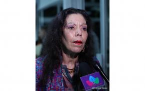 Compañera Rosario después de reunión del Consejo Político del ALBA-TCP