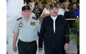 Presidente Daniel Ortega nombra al General Avilés como comandante en jefe del Ejército de Nicaragua