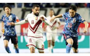 Venezuela golea a Japón