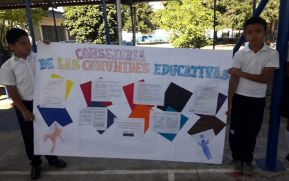 Colegio 14 de Septiembre expone programas sociales impulsados por el Gobierno sandinista