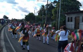 Celebran cuarto festival del Guegüense en Diriamba