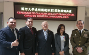 Periodistas nicaragüenses concluyen estudios en promoción 165, Curso de Desarrollo Nacional en China Taiwán