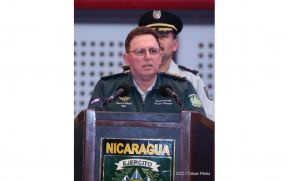 General Julio César Avilés: Nuevos oficiales cumplirán el deber de defender con patriotismo a Nicaragua