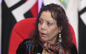 Compañera Rosario Murillo después del acto de graduación (9 de diciembre 2019)