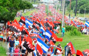 Nicaragüenses afianzan respaldo al FSLN