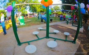 Alcaldía inaugura mejoras en el parque Cinco Héroes Cubanos en Bello Horizonte