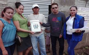 Entregan títulos de propiedad en Jinotepe, Carazo