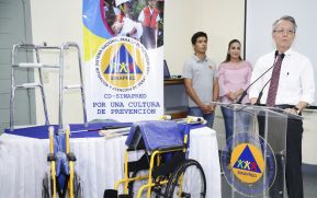 Taiwán dona 500 equipos auxiliares para personas con discapacidad en Nicaragua