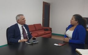 Ministerio del Ambiente y los Recursos Naturales recibe visita de cortesía del embajador de Italia