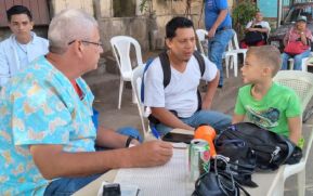 Ferias gratuitas de salud en Managua continúan llevando bienestar a las familias