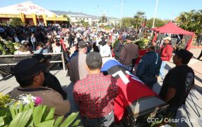 Estelianos le dicen ¡Hasta Siempre! a héroe sandinista Juan Ramón Ramos