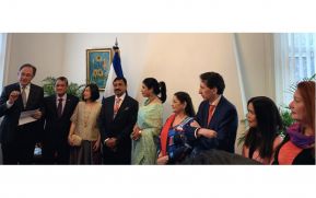 Nicaragua ofrece vino de honor al cuerpo diplomático e invitados en países Bajos