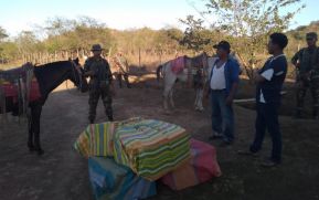 Ejército de Nicaragua retiene a personas por tráfico ilegal de pasta dental