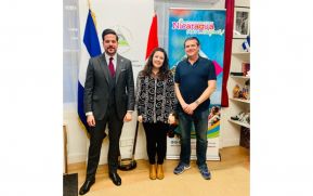 Asociación Latinoamericana de Turismo de Reino Unido y ONG Británica visitan Embajada de Nicaragua en Londres